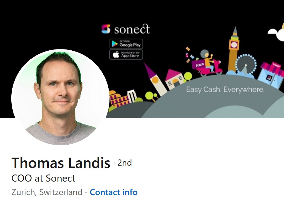 Thomas Landis Joins Swiss Sonect As Chief Operations Officer!