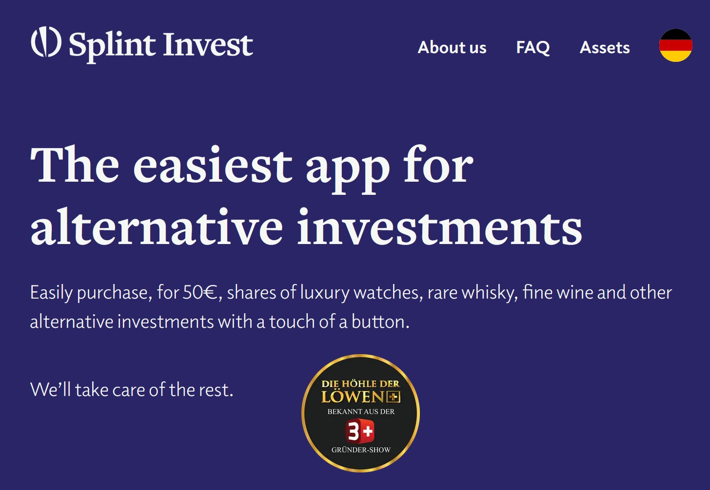 FinTech Startup Splint Invest Secures 500,000 Swiss Francs On “The Lion’s Den!”