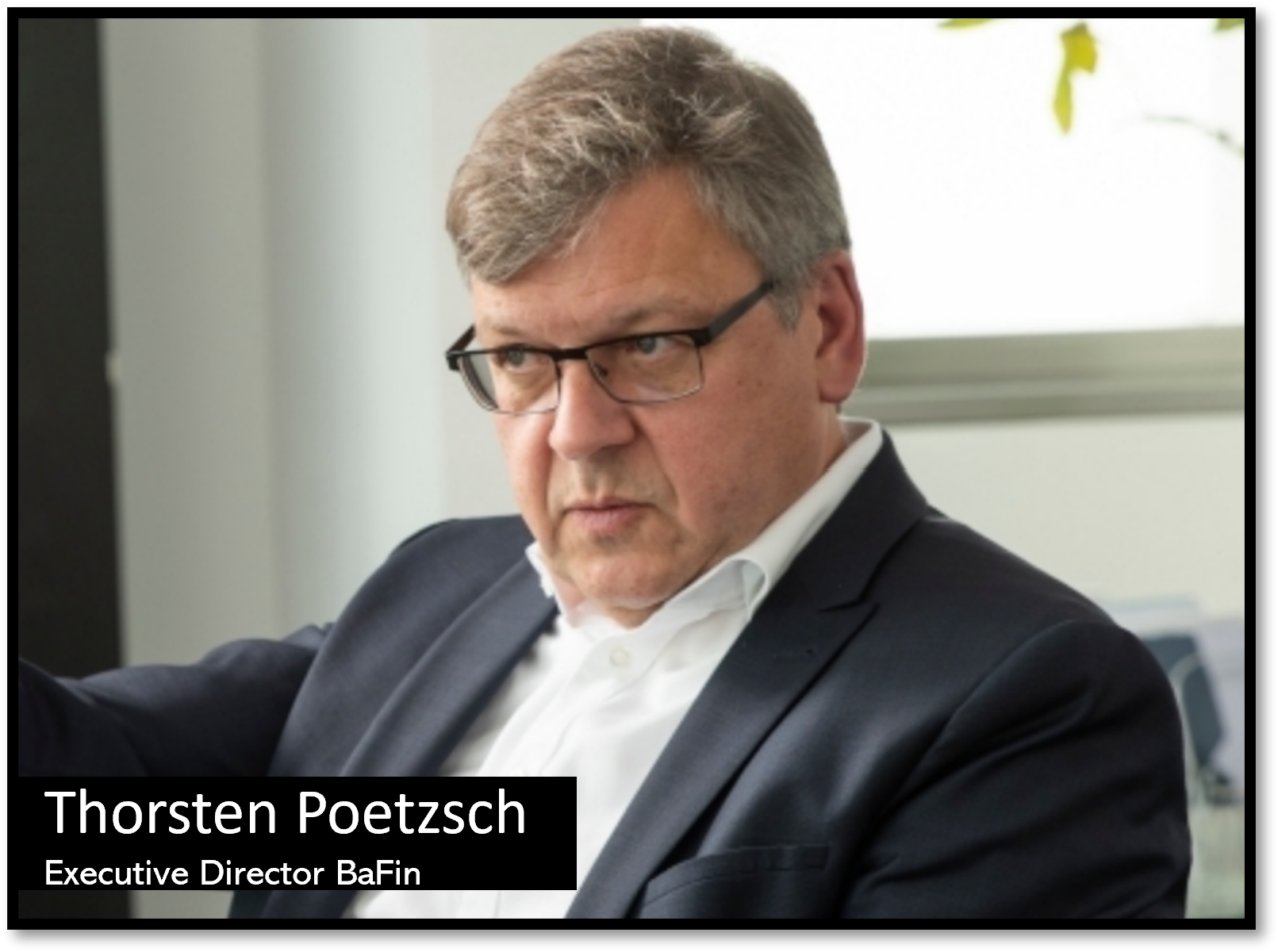 Bafin Director Thorsten Pötzsch: “The Risk Of Getting Caught Has Never Been So High!”
